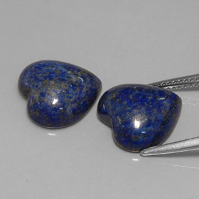 Lapis Lazuli Gemstone in 12.3 x 12.6 mm Size for Sale, Lapis Lazuli Stone in Royal Blue Color