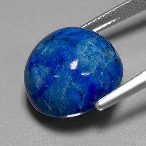 Lapis Lazuli Gemstone in 15 mm Size for Sale, Lapis Lazuli Stone in Royal Blue Color