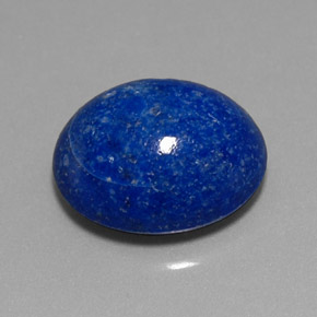 4.72 ct Blue Lapis Lazuli Stone, Natural Lapis Lazuli in Oval Cabochon Shape for Sale