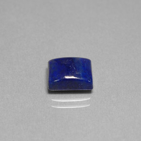 2.95 ct Blue Lapis Lazuli Stone, Natural Lapis Lazuli in Baguette Cabochon Shape for Sale