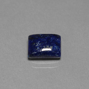 2.55 ct Blue Lapis Lazuli Stone, Natural Lapis Lazuli in Baguette Cabochon Shape for Sale