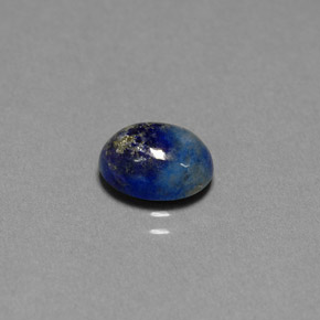 2.16 ct Blue Lapis Lazuli Gemstone, Lapis Lazuli Gem in Oval Cabochon Shape for Sale.