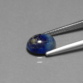 Lapis Lazuli Gemstone in 9.2 x 7.6 mm Size for Sale, Lapis Lazuli Stone in Royal Blue Color