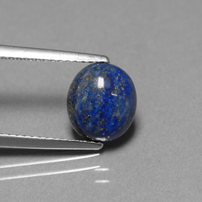 2.30 ct Blue Lapis Lazuli Stone, Natural Lapis Lazuli in Oval Cabochon Shape for Sale