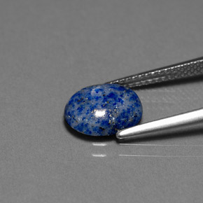 Lapis Lazuli Gemstone in 10 x 8 mm (calibrated) Size for Sale, Lapis Lazuli Stone in Royal Blue Color