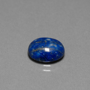 2.83 ct Blue Lapis Lazuli Stone, Natural Lapis Lazuli in Oval Cabochon Shape for Sale