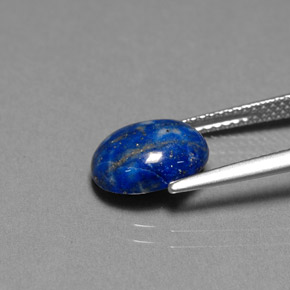 Lapis Lazuli Gemstone in 10.4 x 8.6 mm Size for Sale, Lapis Lazuli Stone in Royal Blue Color