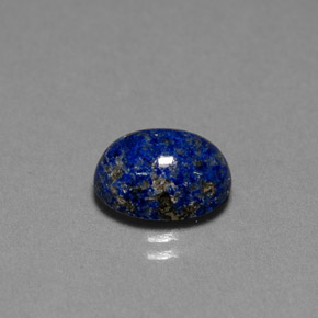 3.53 ct Blue Lapis Lazuli Stone, Natural Lapis Lazuli in Oval Cabochon Shape for Sale