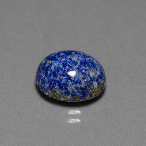 4.06 ct Blue Lapis Lazuli Stone, Natural Lapis Lazuli in Oval Cabochon Shape for Sale
