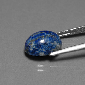 Lapis Lazuli Gemstone in 11 x 9 mm (calibrated) Size for Sale, Lapis Lazuli Stone in Royal Blue Color