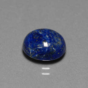 4.58 ct Blue Lapis Lazuli Stone, Natural Lapis Lazuli in Oval Cabochon Shape for Sale