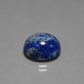 6.14 ct Blue Lapis Lazuli Stone, Natural Lapis Lazuli in Oval Cabochon Shape for Sale