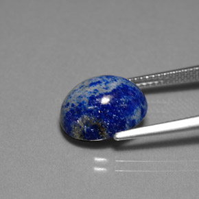 Lapis Lazuli Gemstone in 12 x 10 mm (calibrated) Size for Sale, Lapis Lazuli Stone in Royal Blue Color