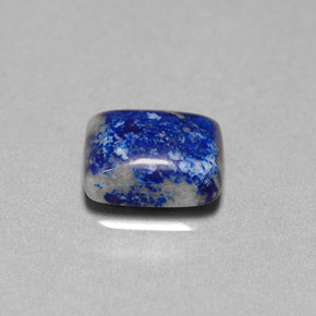 2.92 ct Blue Lapis Lazuli Stone, Natural Lapis Lazuli in Baguette Cabochon Shape for Sale