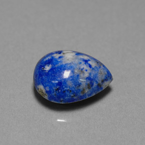 4.27 ct Blue Lapis Lazuli Stone, Natural Lapis Lazuli in Pear Cabochon Shape for Sale