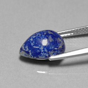 Lapis Lazuli Gemstone in 11.9 x 9.9 mm Size for Sale, Lapis Lazuli Stone in Royal Blue Color