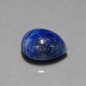 4.92 ct Blue Lapis Lazuli Stone, Natural Lapis Lazuli in Pear Cabochon Shape for Sale
