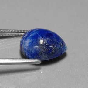 Lapis Lazuli Gemstone in 11.9 x 10.1 mm Size for Sale, Lapis Lazuli Stone in Royal Blue Color