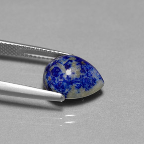 Lapis Lazuli Gemstone in 12.1 x 10 mm Size for Sale, Lapis Lazuli Stone in Royal Blue Color