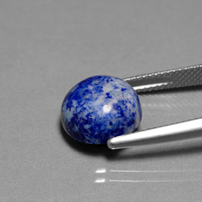 Lapis Lazuli Gemstone in 11 mm (calibrated) Size for Sale, Lapis Lazuli Stone in Royal Blue Color