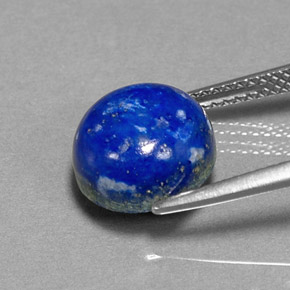Lapis Lazuli Gemstone in 10 mm (calibrated) Size for Sale, Lapis Lazuli Stone in Royal Blue Color