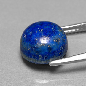 Lapis Lazuli Gemstone in 10 mm (calibrated) Size for Sale, Lapis Lazuli Stone in Royal Blue Color