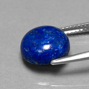 Lapis Lazuli Gemstone in 10 mm (calibrated) Size for Sale, Lapis Lazuli Stone in Royal Blue Color