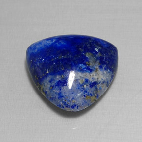 6.24 ct Blue Lapis Lazuli Stone, Natural Lapis Lazuli in Trillion Cabochon Shape for Sale