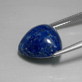 Lapis Lazuli Gemstone in 14 x 14 mm (calibrated) Size for Sale, Lapis Lazuli Stone in Royal Blue Color