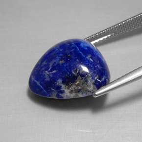 Lapis Lazuli Gemstone in 16 x 16 mm (calibrated) Size for Sale, Lapis Lazuli Stone in Royal Blue Color