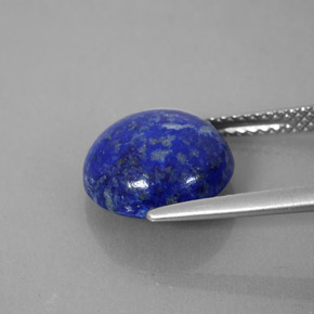 Lapis Lazuli Gemstone in 11 mm (calibrated) Size for Sale, Lapis Lazuli Stone in Royal Blue Color