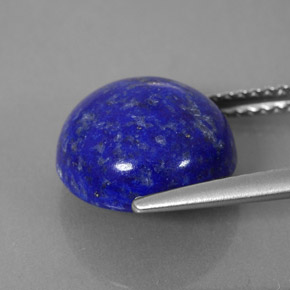 Lapis Lazuli Gemstone in 11 mm (calibrated) Size for Sale, Lapis Lazuli Stone in Royal Blue Color
