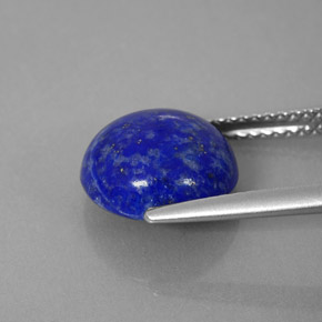 Lapis Lazuli Gemstone in 10 mm (calibrated) Size for Sale, Lapis Lazuli Stone in Royal Blue Color