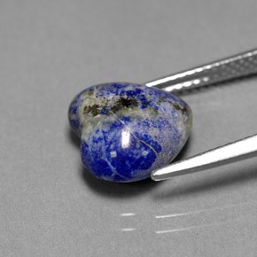 Lapis Lazuli Gemstone in 10.7 x 10.5 mm Size for Sale, Lapis Lazuli Stone in Royal Blue Color