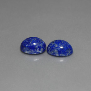 1.96 ct Blue Lapis Lazuli Gemstone, Lapis Lazuli Gem in Oval Cabochon Shape for Sale.