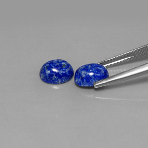 Lapis Lazuli Gemstone in 8.1 x 6.3 mm Size for Sale, Lapis Lazuli Stone in Royal Blue Color