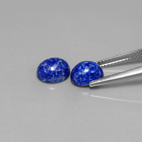 Lapis Lazuli Gemstone in 8.1 x 6.3 mm Size for Sale, Lapis Lazuli Stone in Royal Blue Color