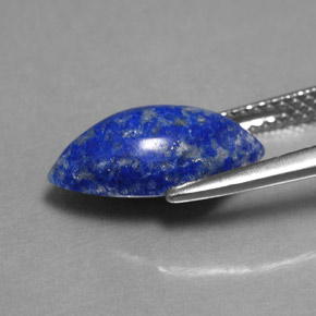 Lapis Lazuli Gemstone in 14 x 7 mm (calibrated) Size for Sale, Lapis Lazuli Stone in Royal Blue Color