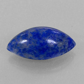 2.33 ct Blue Lapis Lazuli Gemstone, Lapis Lazuli Gem in Marquise Cabochon Shape for Sale.
