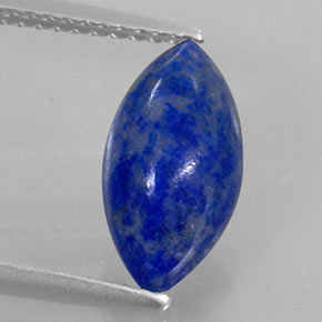 2.33 ct Blue Lapis Lazuli Stone, Natural Lapis Lazuli in Marquise Cabochon Shape for Sale