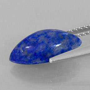 Lapis Lazuli Gemstone in 12.3 x 6.4 mm Size for Sale, Lapis Lazuli Stone in Royal Blue Color