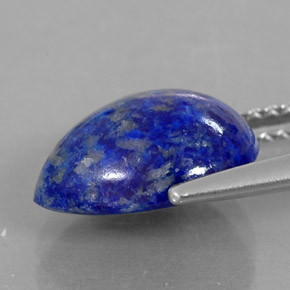 Lapis Lazuli Gemstone in 11.4 x 9.2 mm Size for Sale, Lapis Lazuli Stone in Royal Blue Color