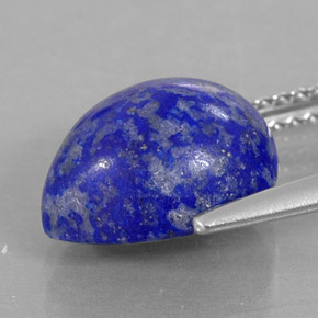 Lapis Lazuli Gemstone in 11.2 x 9.1 mm Size for Sale, Lapis Lazuli Stone in Royal Blue Color