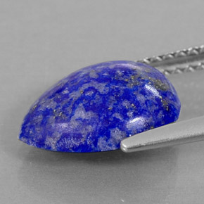 Lapis Lazuli Gemstone in 11.3 x 9.1 mm Size for Sale, Lapis Lazuli Stone in Royal Blue Color