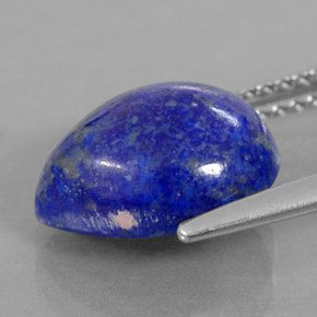 Lapis Lazuli Gemstone in 11.3 x 9 mm Size for Sale, Lapis Lazuli Stone in Royal Blue Color