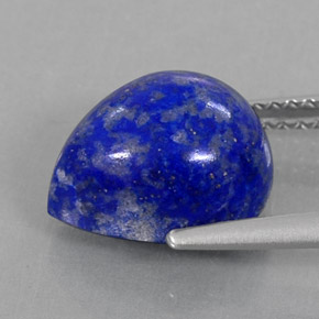 Lapis Lazuli Gemstone in 11.1 x 9.2 mm Size for Sale, Lapis Lazuli Stone in Royal Blue Color