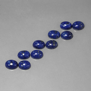 14.13 ct Blue Lapis Lazuli Stone, Natural Lapis Lazuli in Oval Cabochon Shape for Sale