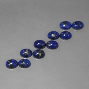 14.56 ct Blue Lapis Lazuli Stone, Natural Lapis Lazuli in Oval Cabochon Shape for Sale