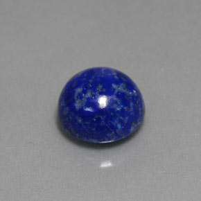 2.66 ct Blue Lapis Lazuli Stone, Natural Lapis Lazuli in Round Cabochon Shape for Sale