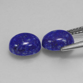 Lapis Lazuli Gemstone in 8.1 x 6.3 mm Size for Sale, Lapis Lazuli Stone in Royal Blue Color